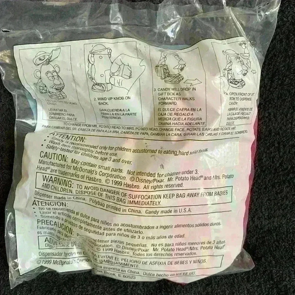 NIB 1999 Toy Story 2 Mister Potato Head Candy Dispenser - Picture 2 of 4